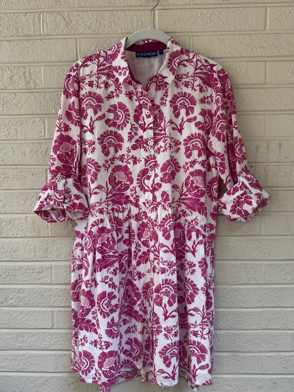 Deauville Shirtdress from Ro’s Garden in Small